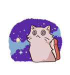 猫バタートーストスタンプ（個別スタンプ：15）
