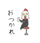 怒涛のにわとりスタンプ（個別スタンプ：3）