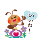 ごきげんトーク♪かわいい世界（個別スタンプ：5）