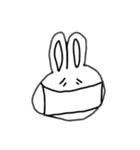 つごうがいいうさぎ（個別スタンプ：3）