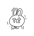 つごうがいいうさぎ（個別スタンプ：14）