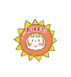 おかっぱ幼児イーサンの使えるスタンプ（個別スタンプ：1）