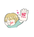 おかっぱ幼児イーサンの使えるスタンプ（個別スタンプ：14）