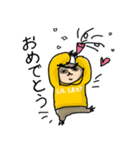 LAZY GOD STICKER（個別スタンプ：1）