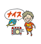 【2021】氷見＆ハンぎょボール＆春中ハンド（個別スタンプ：1）