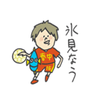 【2021】氷見＆ハンぎょボール＆春中ハンド（個別スタンプ：16）