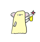 おばけコアラ（個別スタンプ：8）
