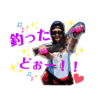 ロックフィッシュななちゃん☆釣り☆（個別スタンプ：4）