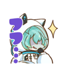 無重力ぴの（個別スタンプ：4）