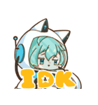 無重力ぴの（個別スタンプ：9）