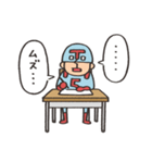 Do your best. Hero 【 勉強熱心 】（個別スタンプ：6）