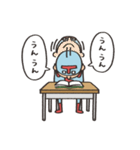 Do your best. Hero 【 勉強熱心 】（個別スタンプ：14）