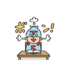 Do your best. Hero 【 勉強熱心 】（個別スタンプ：22）