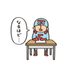 Do your best. Hero 【 勉強熱心 】（個別スタンプ：34）