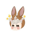 犬とウサギさん（個別スタンプ：2）
