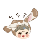 犬とウサギさん（個別スタンプ：14）