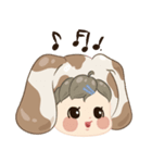 犬とウサギさん（個別スタンプ：21）
