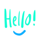 英語であいさつ♪（個別スタンプ：7）