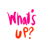 英語であいさつ♪（個別スタンプ：15）