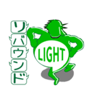 真似しないで✪LIGHT MAN✪（個別スタンプ：3）