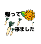 ひまわりんの年中使える日常の言葉（個別スタンプ：18）