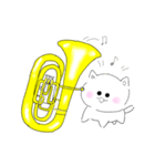 チューバ大好きねこちゃんの日々（個別スタンプ：2）