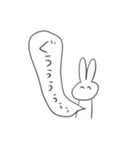帰りたいうさぎ（個別スタンプ：21）