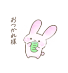 とってもかわいい、うさぎのうさたん。（個別スタンプ：21）