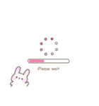 とってもかわいい、うさぎのうさたん。（個別スタンプ：25）
