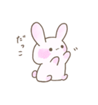 とってもかわいい、うさぎのうさたん。（個別スタンプ：34）