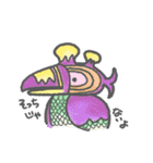 おえかきじまのONE PIECE（個別スタンプ：10）