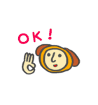 やんちゃDOGガール（個別スタンプ：1）