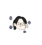 文字なしスタンプ(m'v')m（個別スタンプ：2）