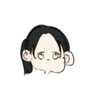 文字なしスタンプ(m'v')m（個別スタンプ：10）