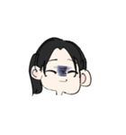 文字なしスタンプ(m'v')m（個別スタンプ：12）