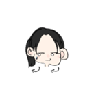 文字なしスタンプ(m'v')m（個別スタンプ：17）