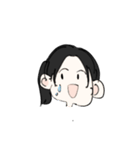文字なしスタンプ(m'v')m（個別スタンプ：22）