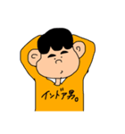 優しい男の子。（個別スタンプ：23）