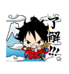 ONE PIECE ルフィのスタンプ（個別スタンプ：1）