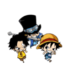 ONE PIECE ルフィのスタンプ（個別スタンプ：14）