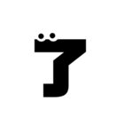 きょろ漢字（個別スタンプ：2）