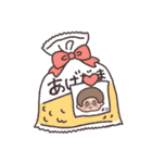 たぬきゅん＆モンチッチ（個別スタンプ：38）