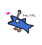 サメちゃん。（個別スタンプ：4）