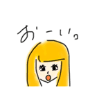 おもしろギャル（個別スタンプ：3）