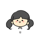 かわいいおなごのスタンプ（個別スタンプ：5）