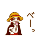 ONE PIECE 第1話ー冒険の夜明けースタンプ（個別スタンプ：26）