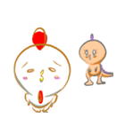 トリオとティラコ（個別スタンプ：1）