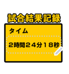 【試合結果・対戦相手情報スタンプ】（個別スタンプ：2）