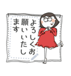 Message Sticker by anna（個別スタンプ：22）