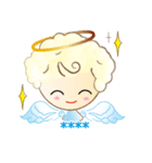 愛いっぱいの可愛い天使 with♥ハート（個別スタンプ：3）